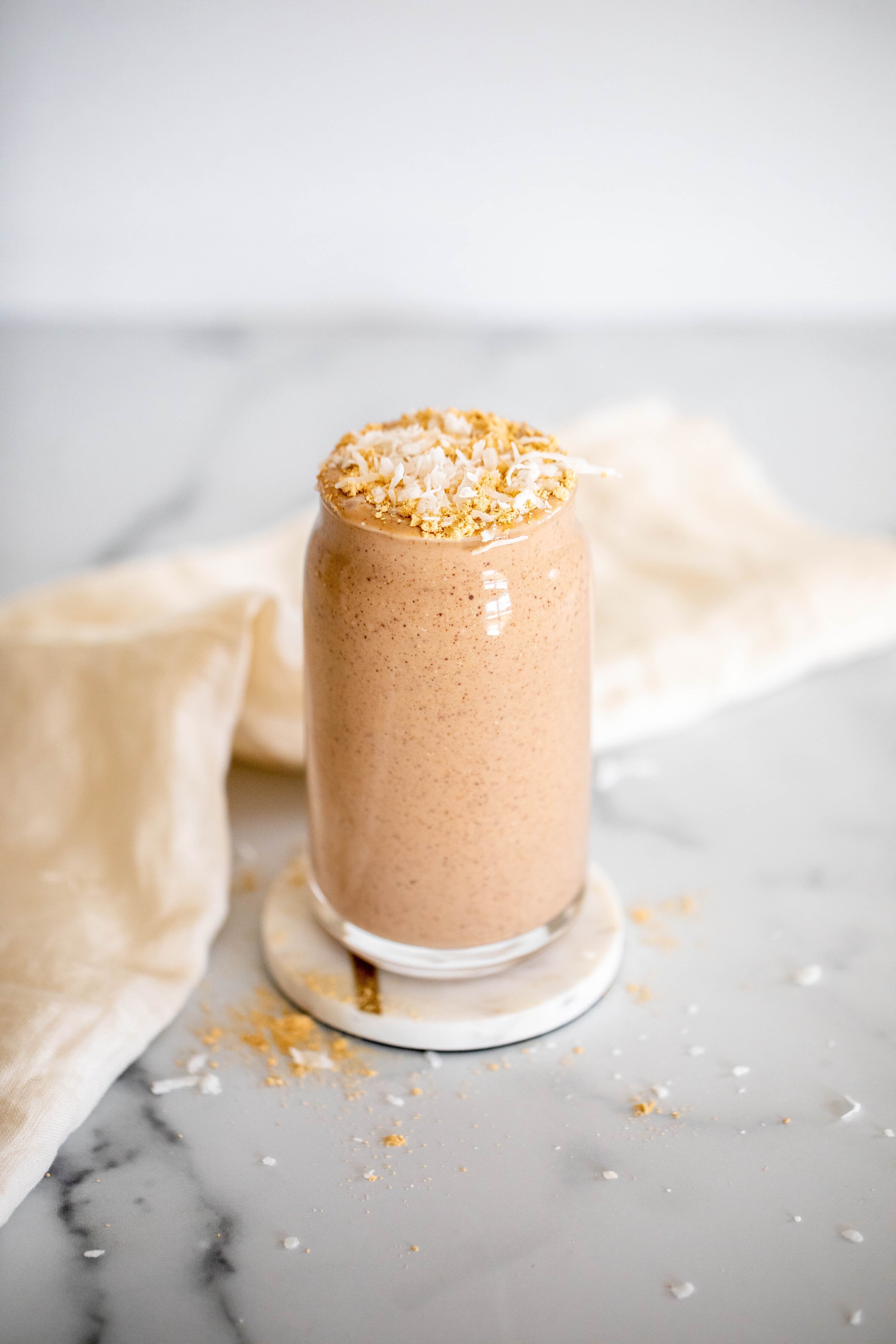 Coffee Toffee Brownie Shake Clean Simple Eats