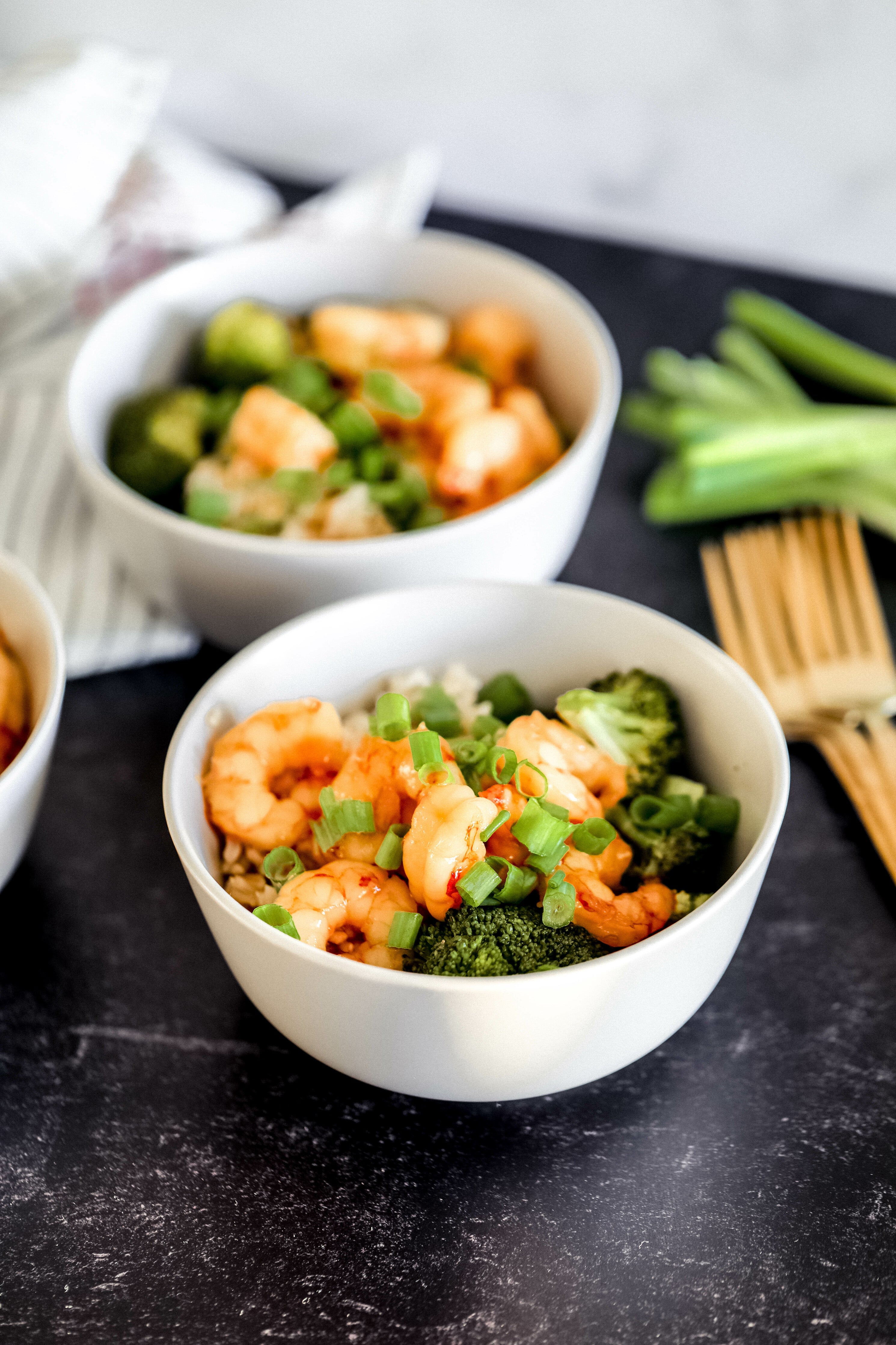 Sweet Honey Garlic Shrimp Bowl Clean Simple Eats