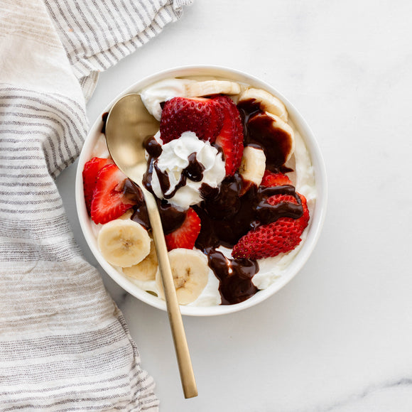 Protein Hot Fudge Sundae
