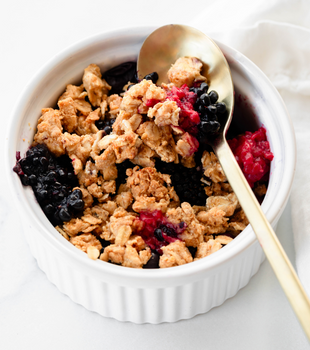 Breakfast Berry Cobbler