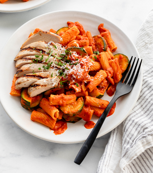 Vodka Pasta with Chicken