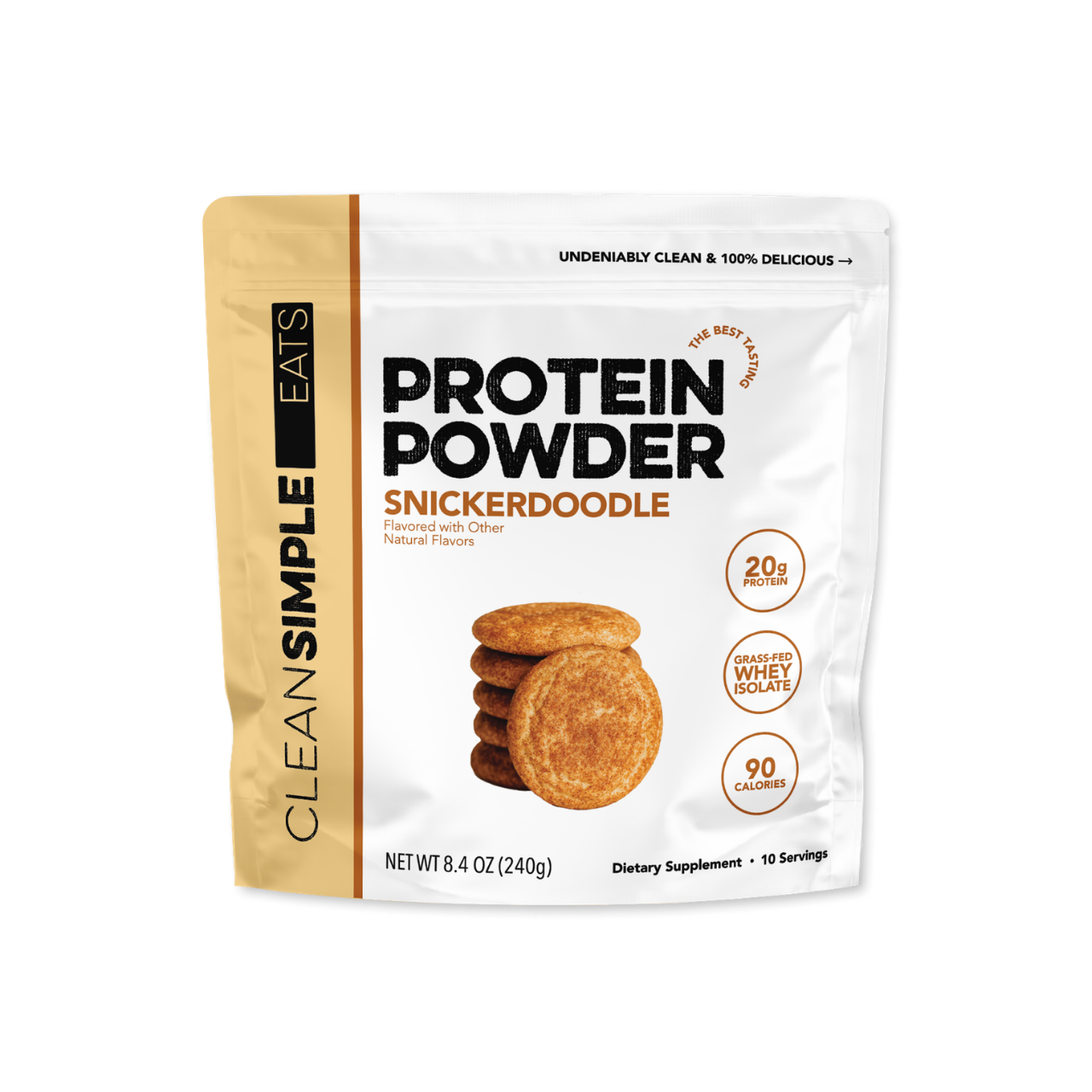 Protein Powder (packets) - Snickerdoodle | CSE – Clean Simple Eats