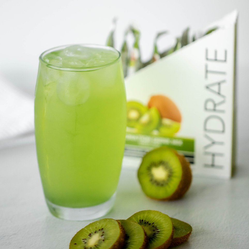 Hydrate: Sweet Kiwi Hydration Drink Mix (10 Single Serving Stick Packs)