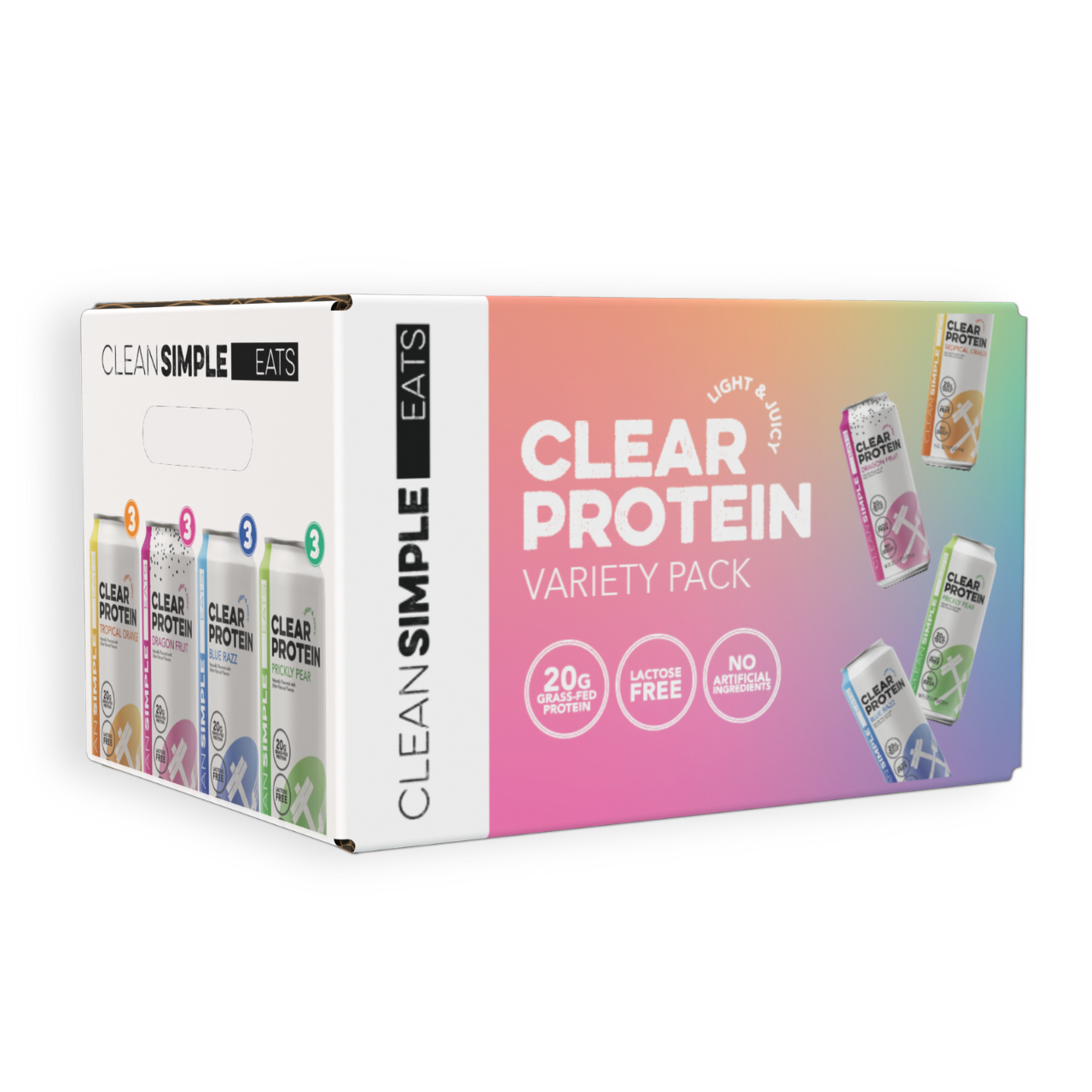 Clear Protein: Variety (12 Pack)