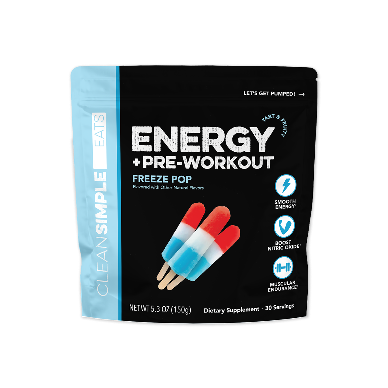 お値下げ11800→8500POPMARTBIg intoEnergy3体 Energy + Pre-Workout - Freeze Pop | CSE – Clean Simple Eats
