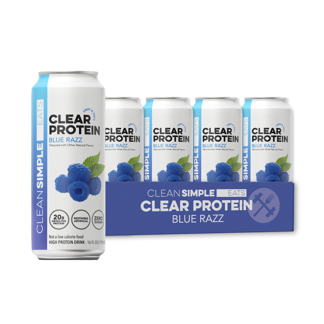 Clear Protein: Blue Razz (12 Pack)