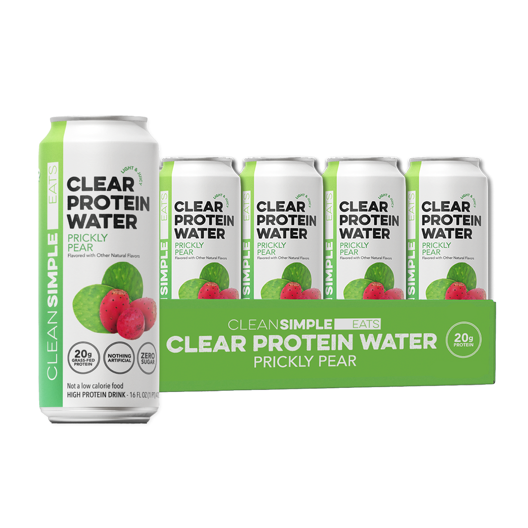 Clear Protein Water: Prickly Pear (12 Pack)
