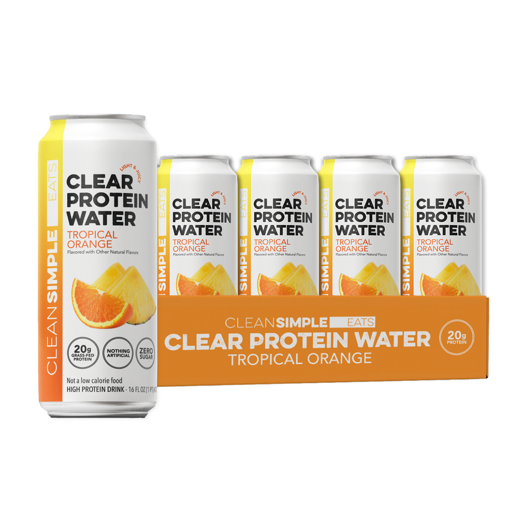 Clear Protein Water: Tropical Orange (12 Pack)
