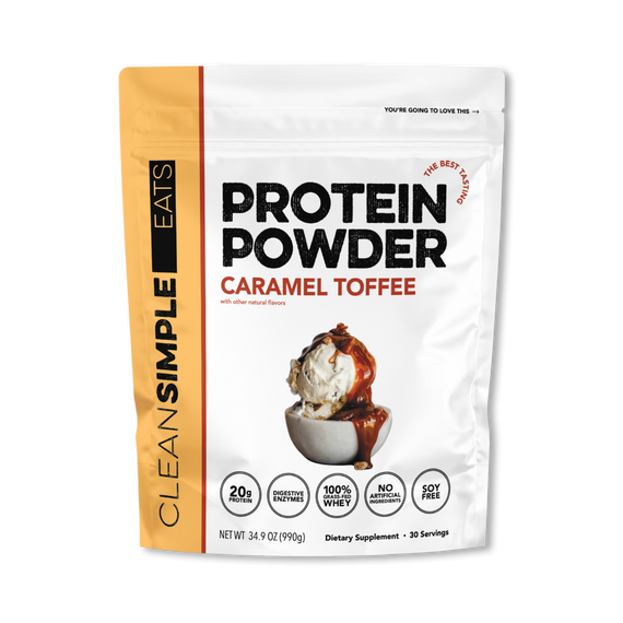 Protein Powder: Caramel Toffee (30 Serving Bag)