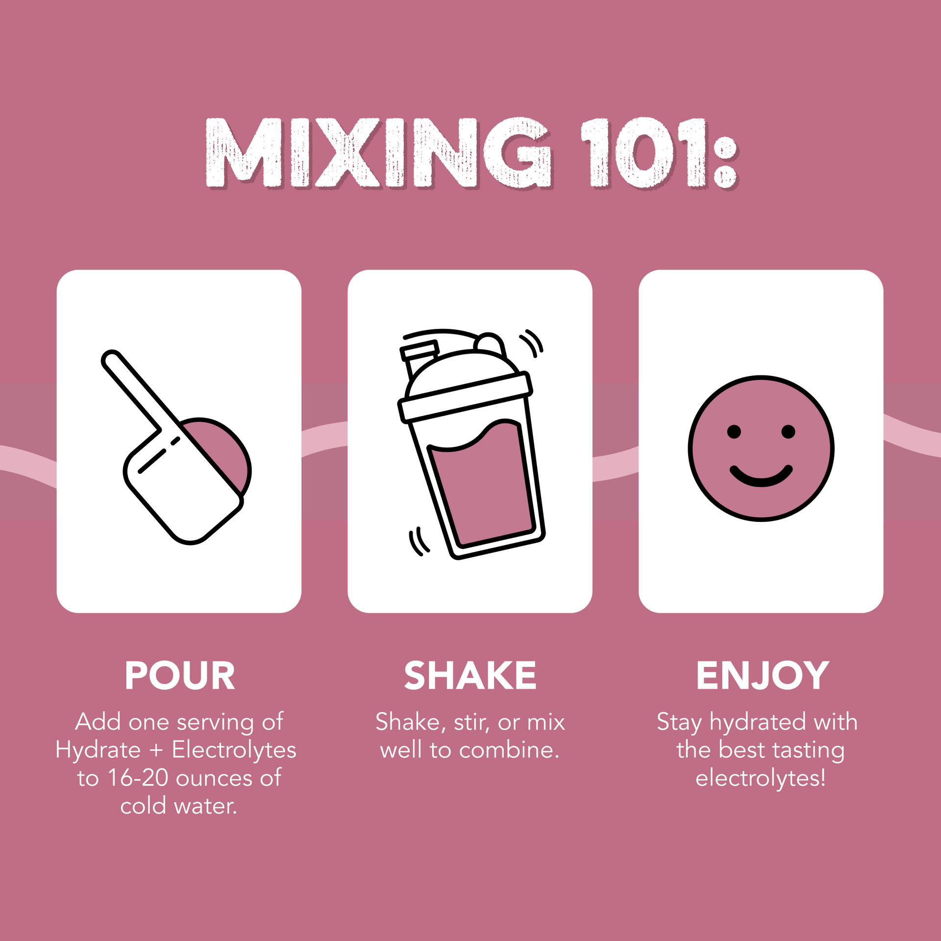 Hydrate + Electrolytes: Sour Cherry (30 Serving Bag)