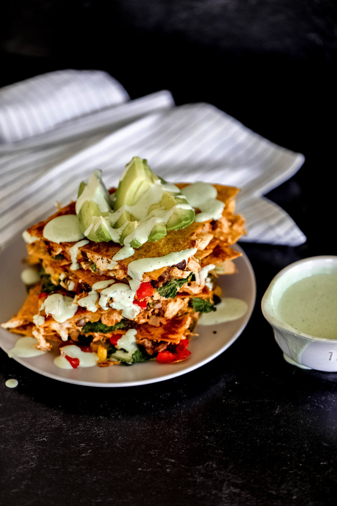 Loaded Chicken Quesadillas
