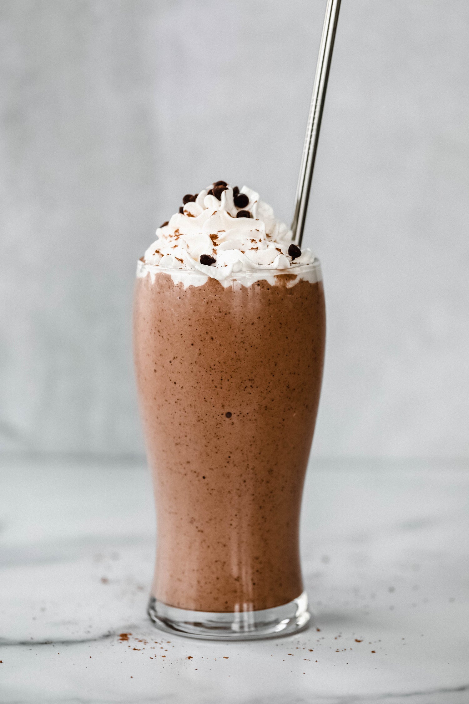 Chocolate Speckled Frosty – Clean Simple Eats