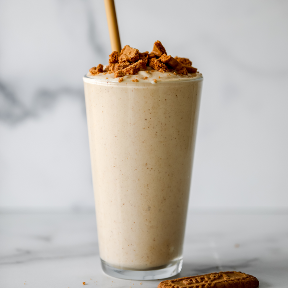 Eggnog Biscoff Shake