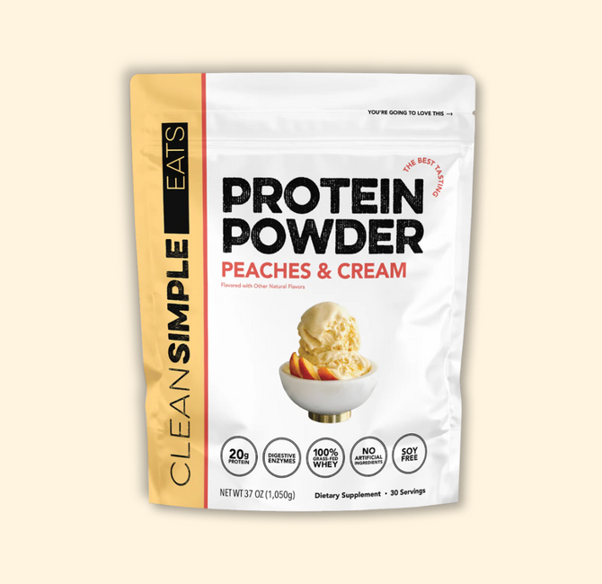 Peaches & Cream Protein Powder Recipes