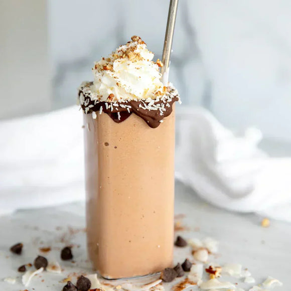 German Chocolate Rim Milkshake