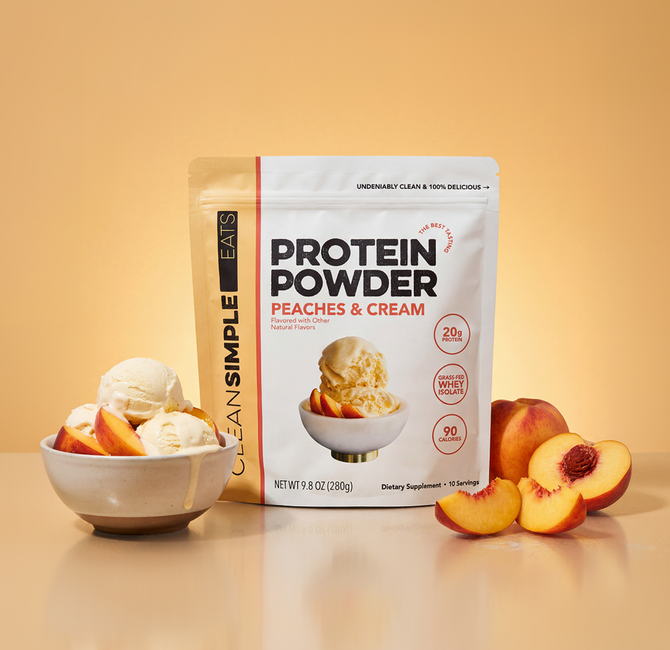 Peaches & Cream Protein Powder Recipes