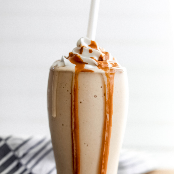 Peanut Butter Caramel Milkshake