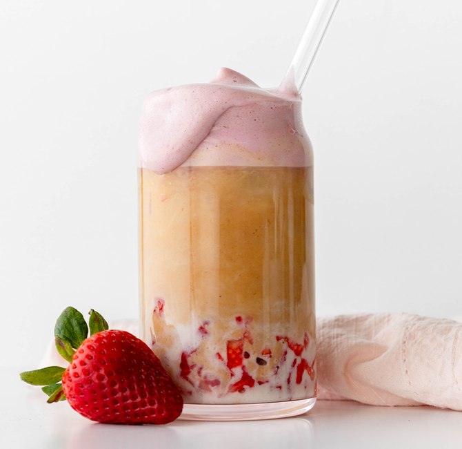 Strawberry Cheesecake Proffee