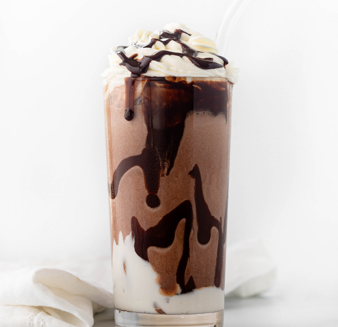 Protein Frozen Hot Chocolate