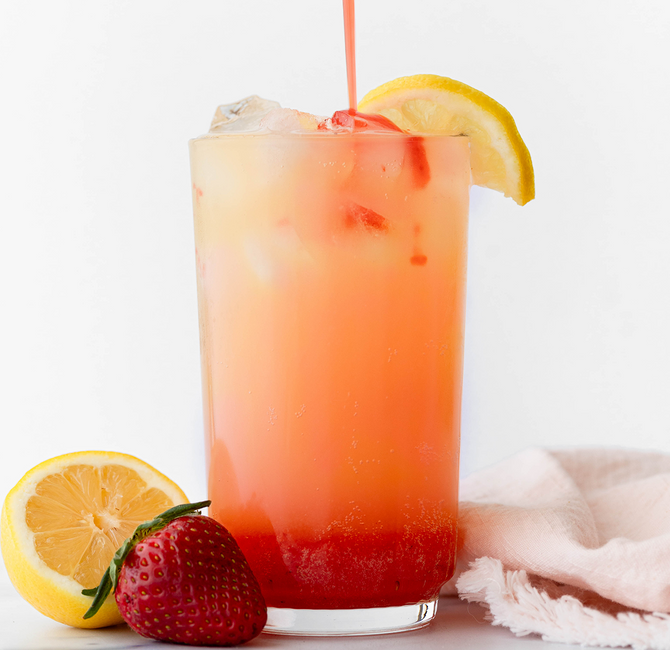 Protein Strawberry Lemonade