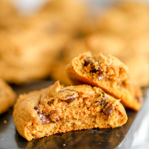 Pumpkin Chocolate Chip Cookies