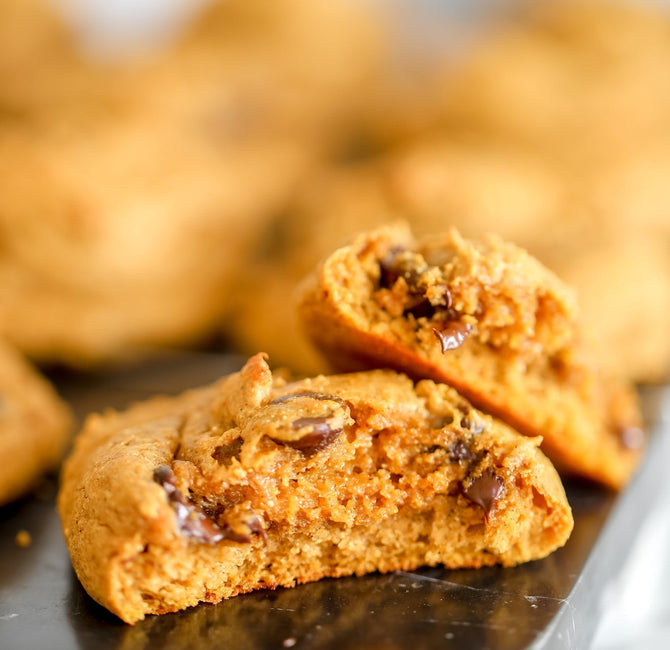 Pumpkin Chocolate Chip Cookies