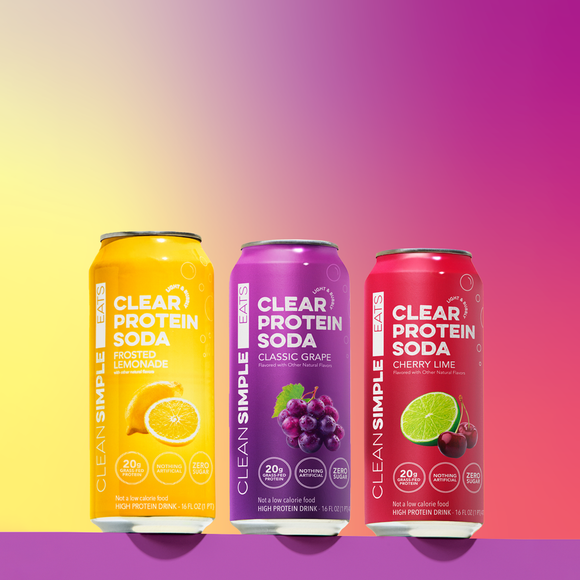 Light & Bubbly Clear Protein Soda