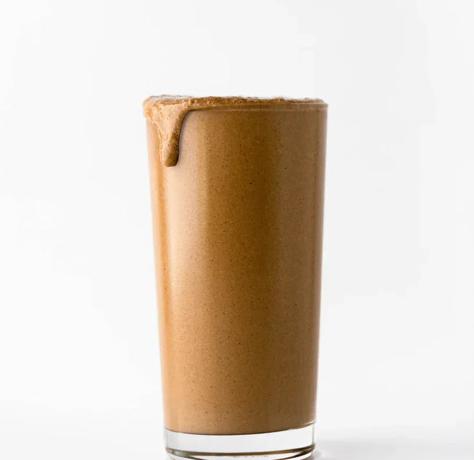 Vegan Dark Chocolate Peanut Butter Shake