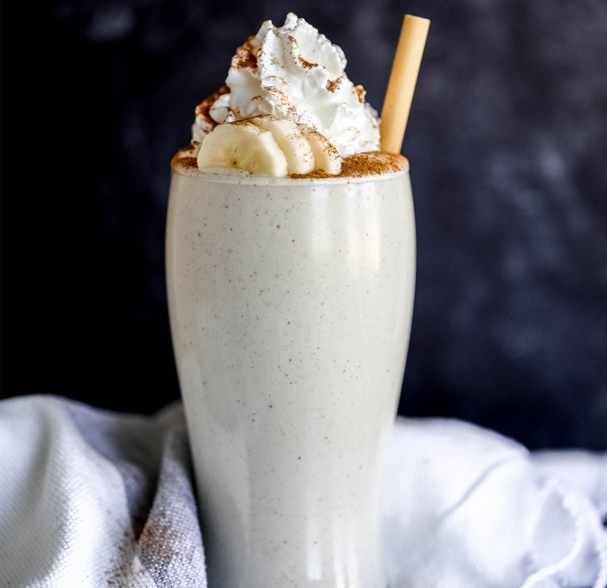 Bananas Foster Milkshake