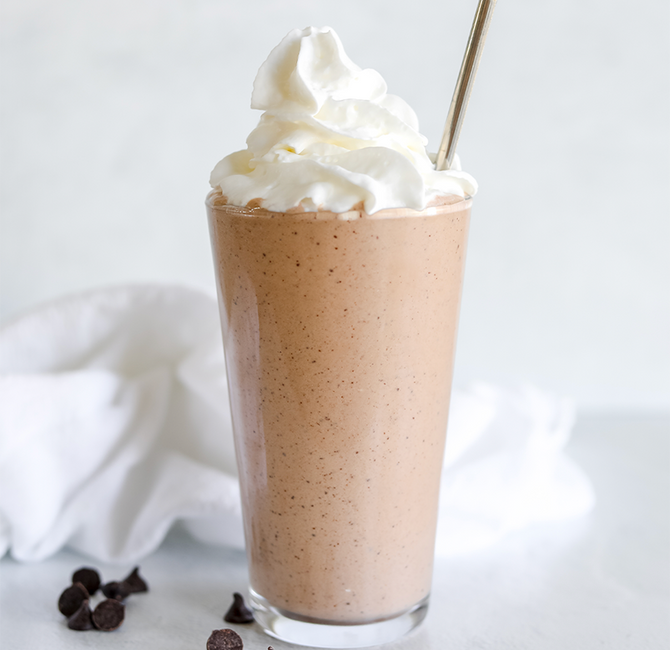 Chocolate Speckled Frosty