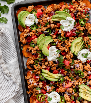 Loaded Sweet Potato Nachos