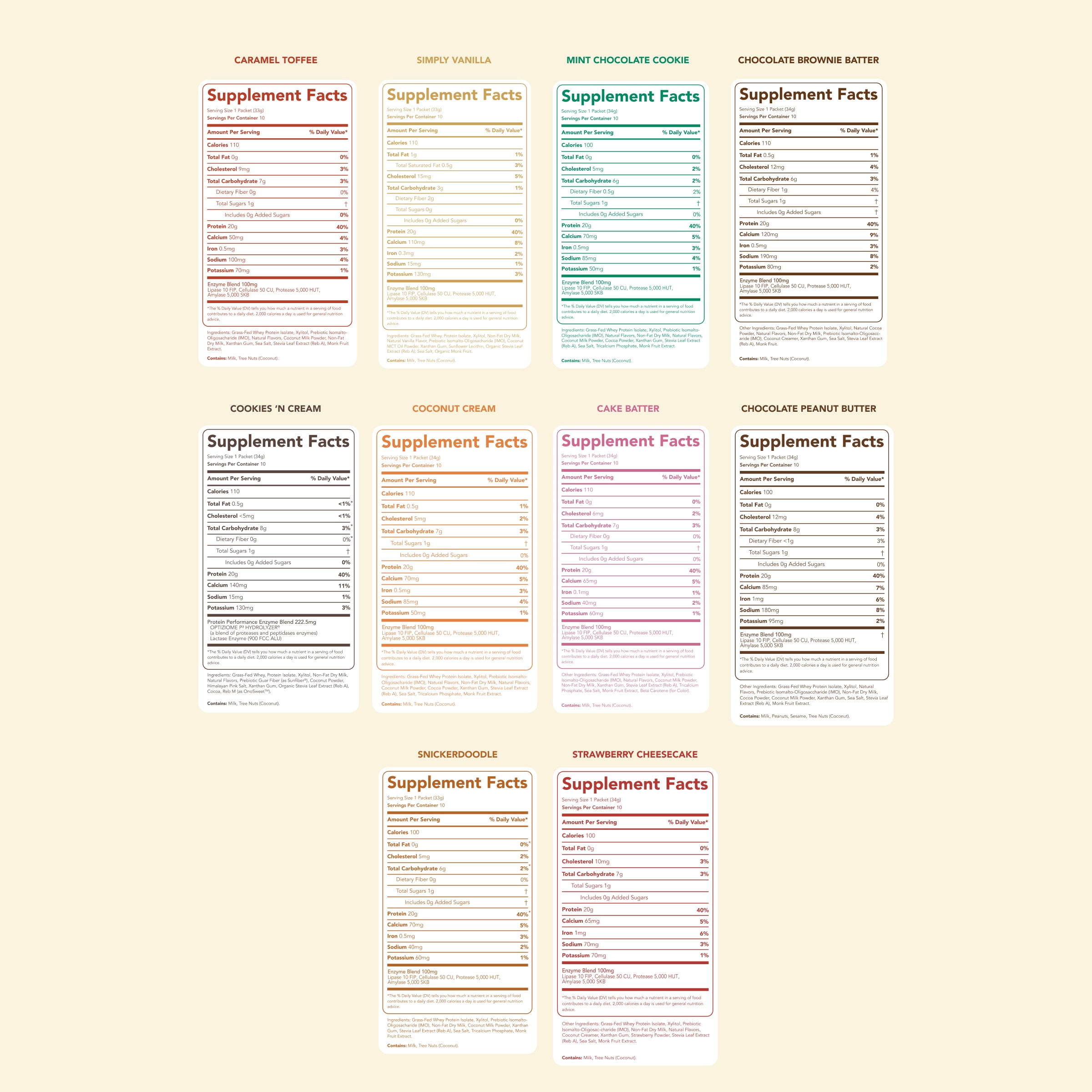 10-Flavor Variety Pack (10 Single Serving Stick Packs)