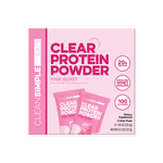 Clear Protein Powder: Pink Burst