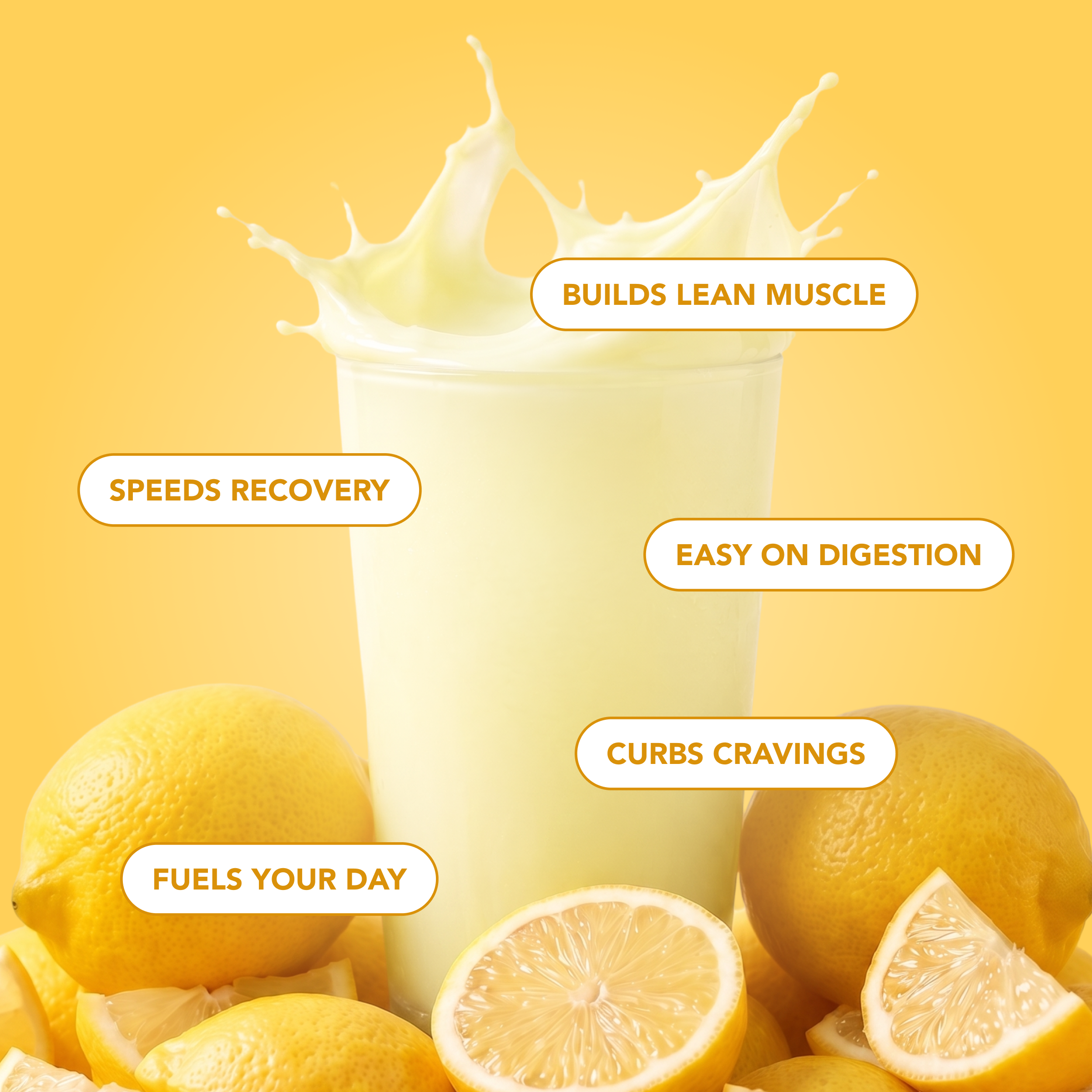 Clear Protein Powder: Lemonade (10 Serving)