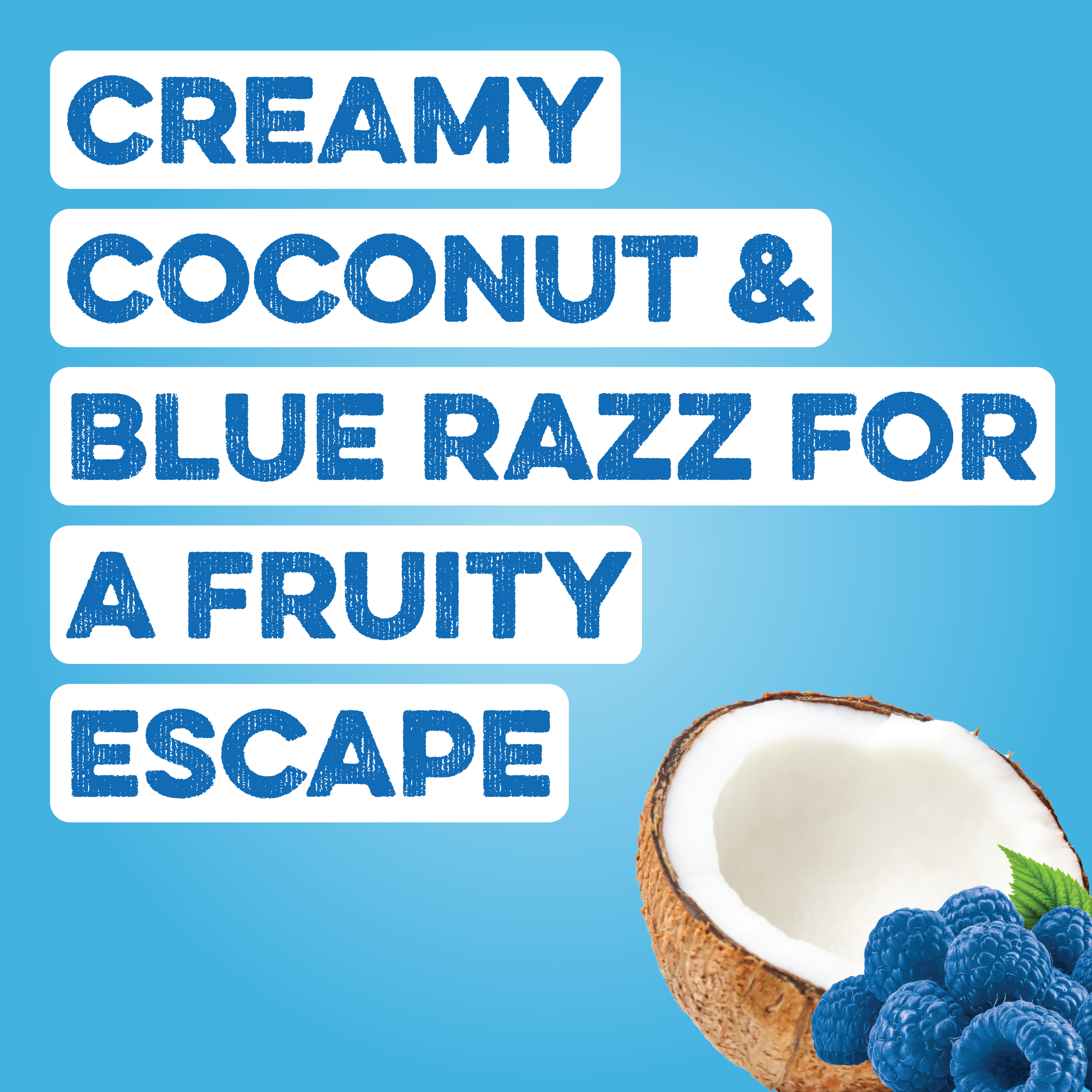 Clear Protein Powder: Blue Bahama (20 Serving)