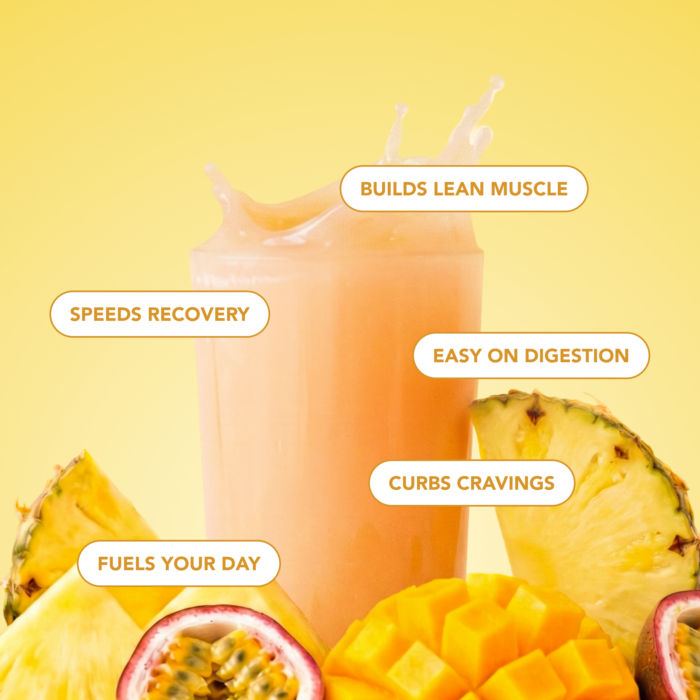 Clear Protein Powder: Pineapple Passion (20 Serving)