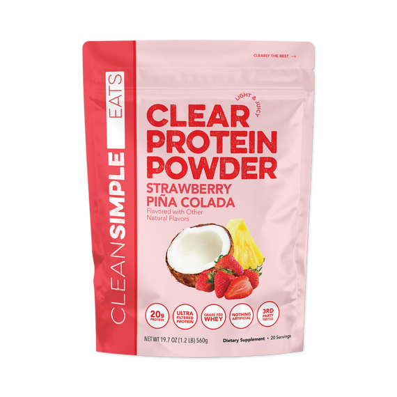 Clear Protein Powder: Strawberry Piña Colada (20 Serving)