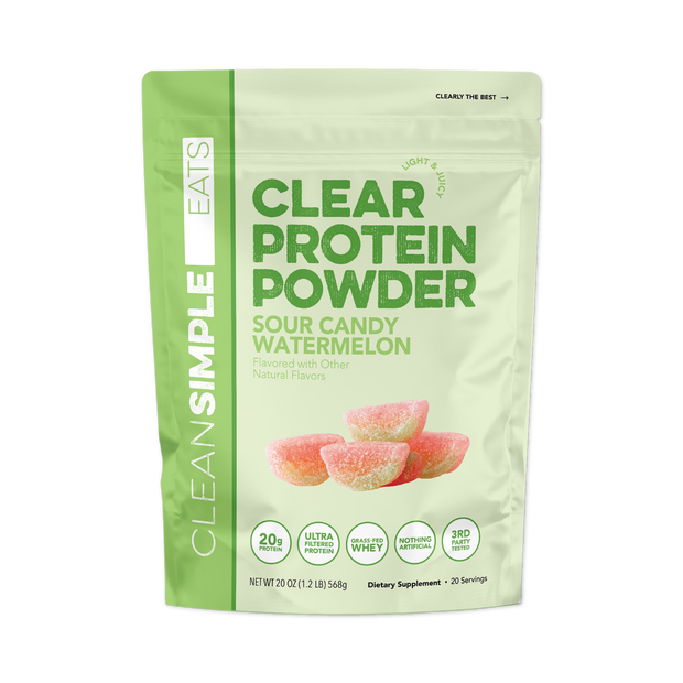 Clear Protein Powder: Sour Candy Watermelon