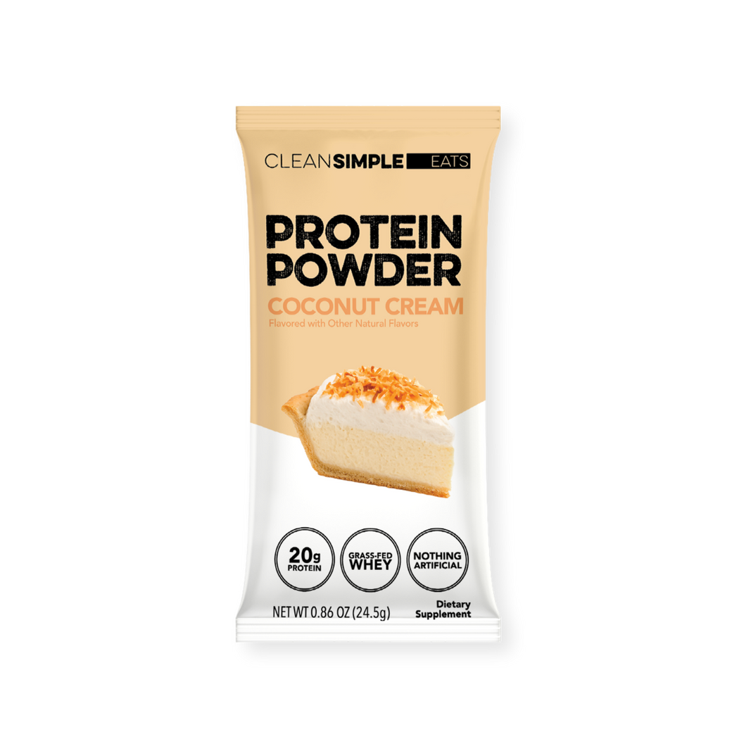 Protein Powder: Coconut Cream (Single Serving Stick Pack Sample)