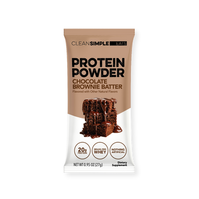 Protein Powder: Chocolate Brownie Batter (Single Serving Stick Pack Sample)