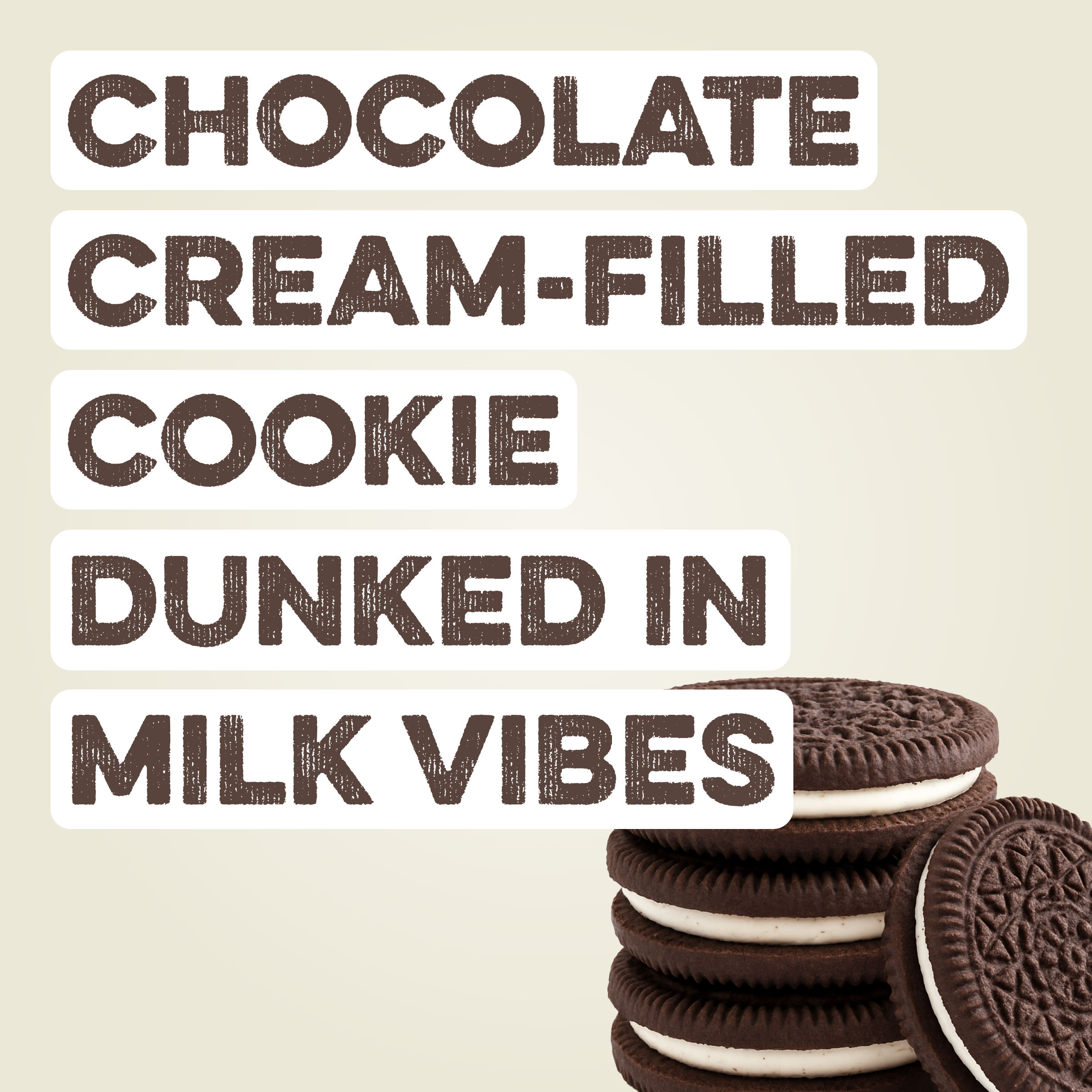 Protein Powder: Cookies 'N Cream (Single Serving Stick Pack Sample)