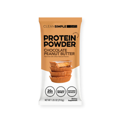 Protein Powder: Chocolate Peanut Butter (Single Serving Stick Pack Sample)