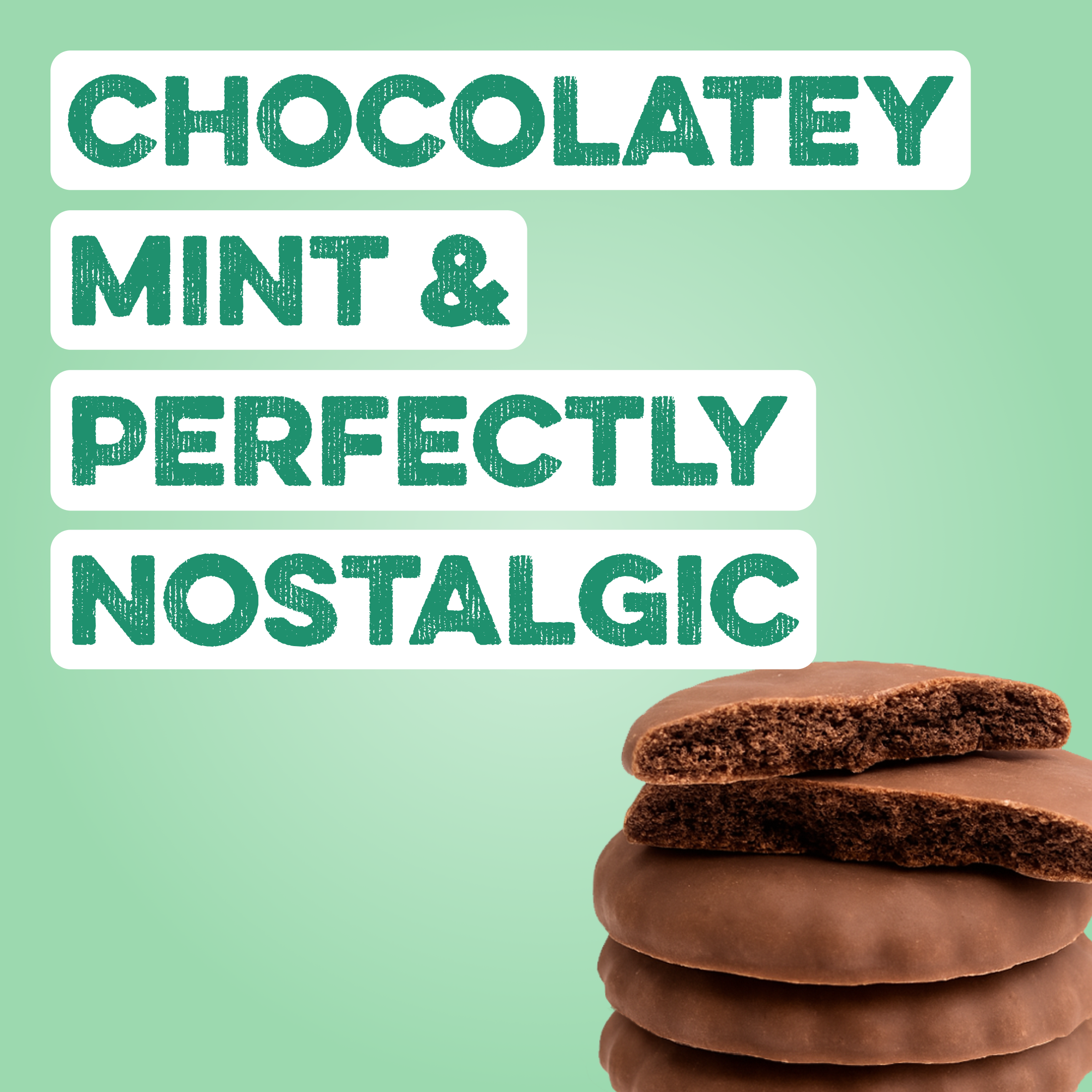 Protein Powder: Mint Chocolate Cookie (Single Serving Stick Pack Sample)