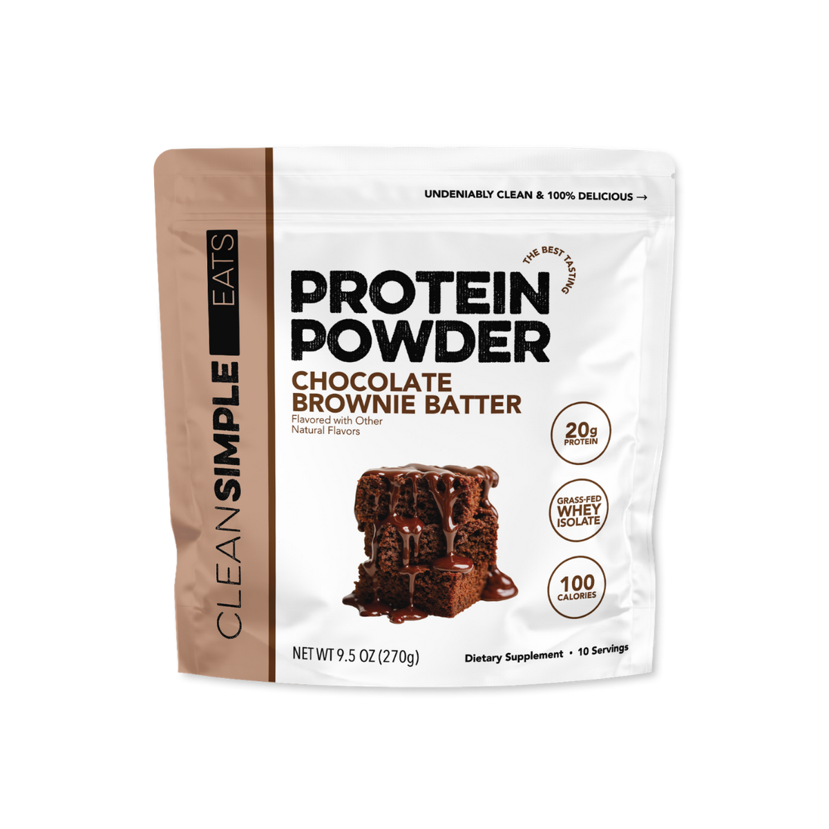 Clean Simple Eats Clean Simple Eats Chocolate Brownie Batter Protein Powder — product image