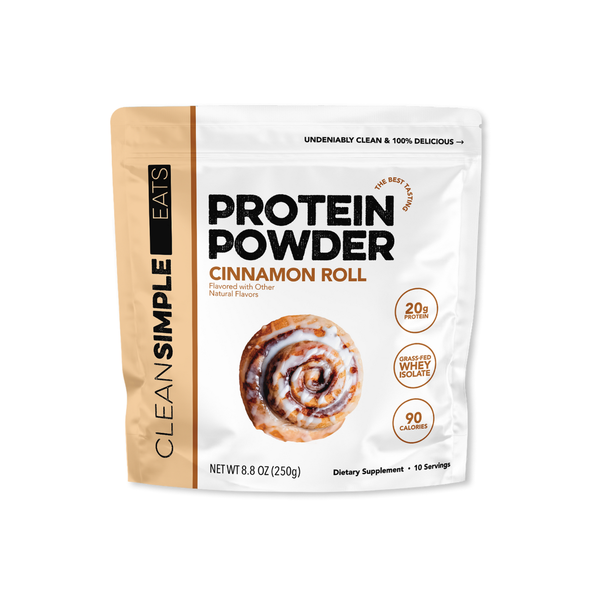 Protein Powder: Cinnamon Roll (10 Serving Bag)
