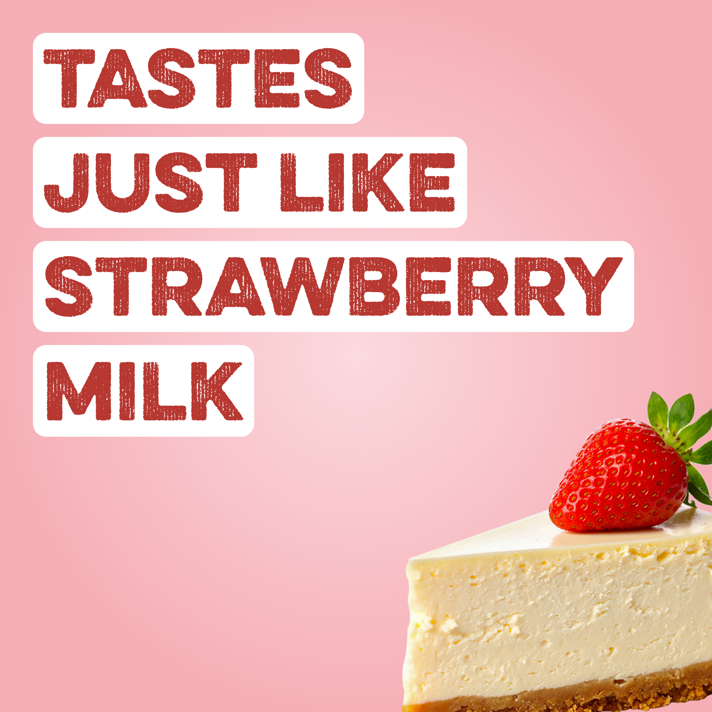 Protein Powder: Strawberry Cheesecake (10 Single Serving Stick Packs)