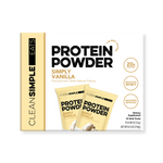 Protein Powder: Simply Vanilla (10 Single Serving Stick Packs)