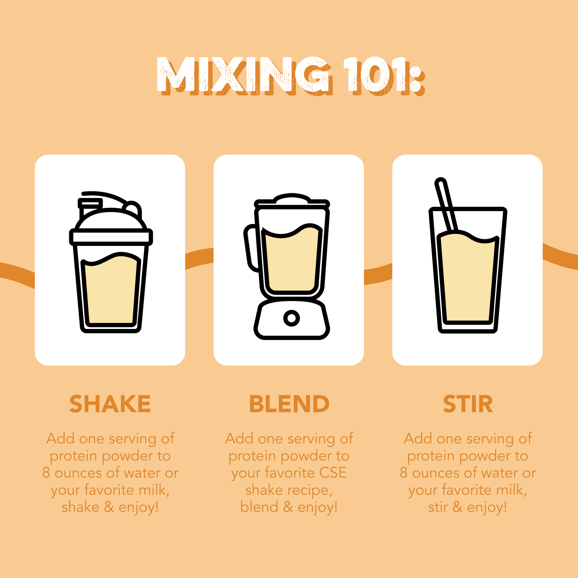 Protein Powder: Cinnamon Roll (12 Serving Bag)