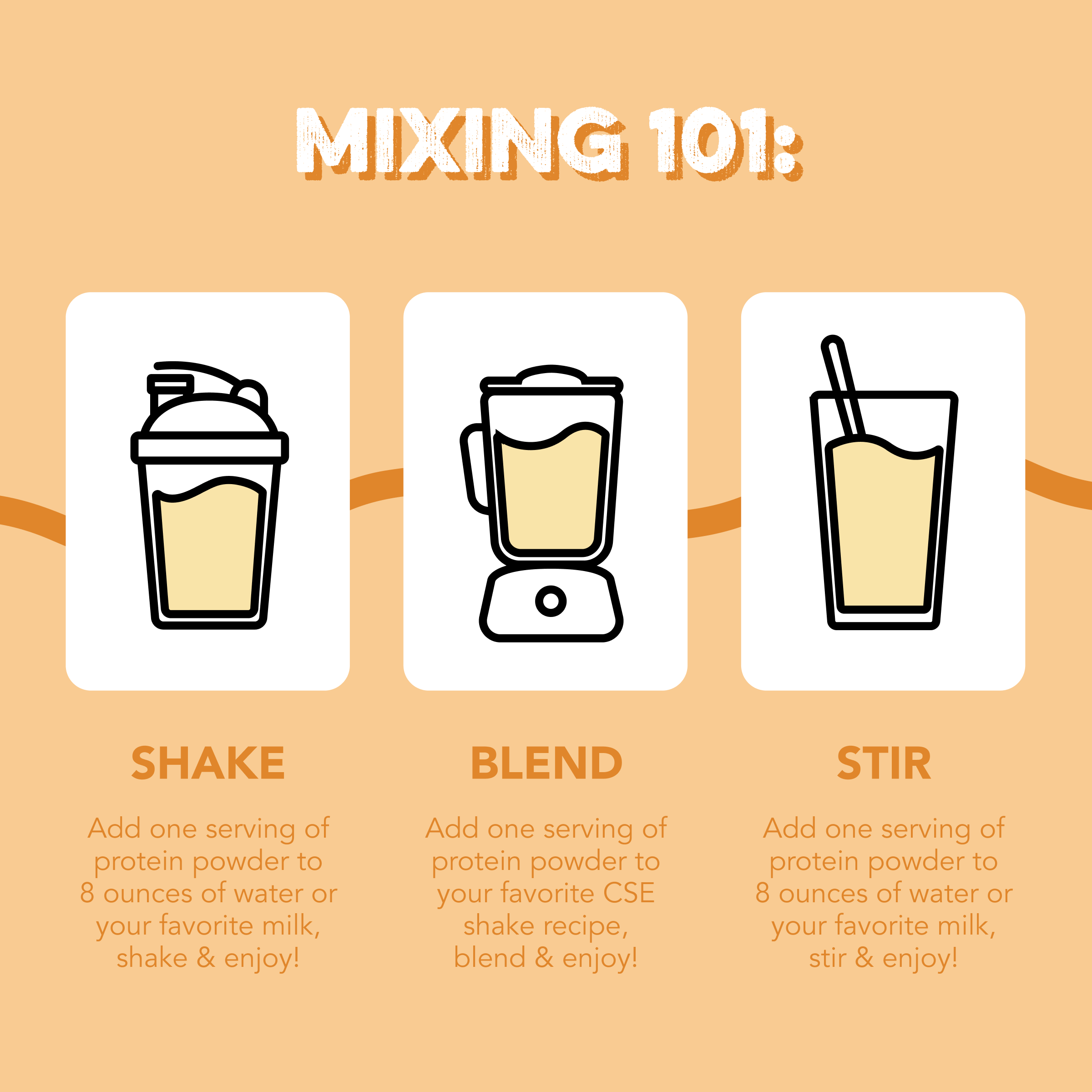 Protein Powder: Cinnamon Roll (12 Serving Bag)