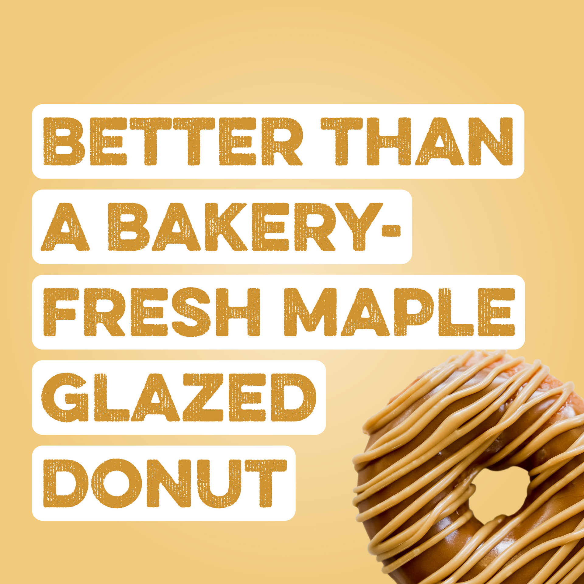 Protein Powder: Maple Donut (12 Serving Bag)